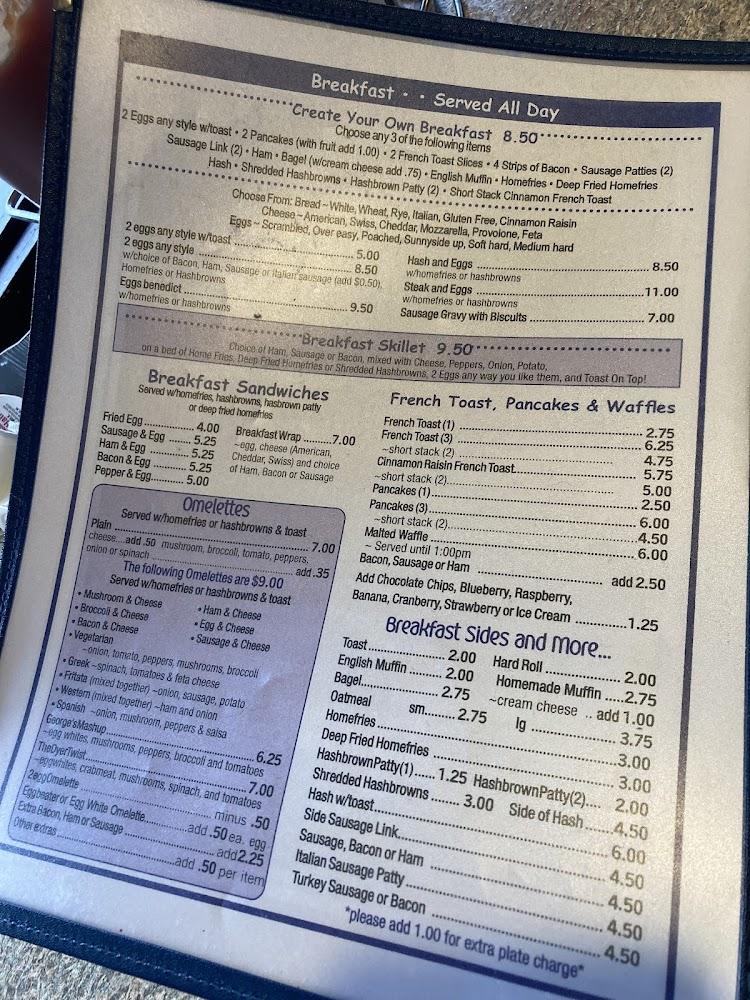 Bubble's Restaurant Menu image 2