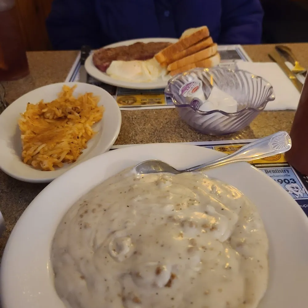 Sausage Gravy with Biscuits